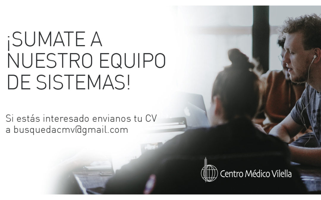 ¡Se parte de nuestro Staff!